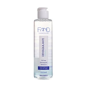 Demaquilante Oil Free - Fand