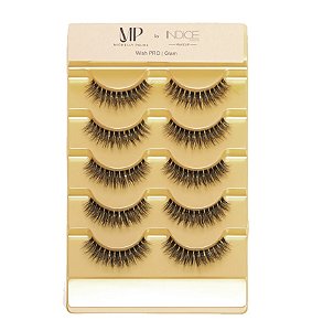 Cartela de Cílios 5 Pares Glam - Indice Tokyo by Michelly Palma