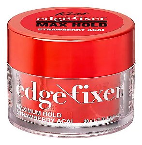 Pomada Fixadora Edge Fixer Glued Strawberry Acai - Kiss New York