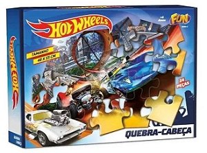 Quebra-cabeça Cognitivo Hot Wheels