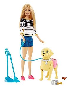 Barbie Walk & Potty Pup Mattel Dwj68 Cachorro