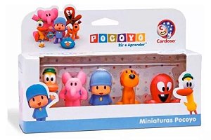 Turma Do Pocoyo Miniaturas Dedoche 5 Peças