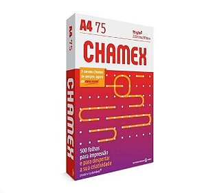 1 - Chamex Papel A4 Com 500 Folhas 75g - Resma Unidade