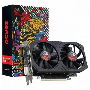 Placa De Vídeo RX550 4GB GDDR5 128Bits Dual-Fan Graffiti Pcyes