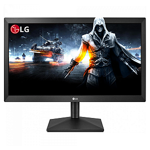 Monitor LG Led 19.5 20MK400H HDMI VGA D-SUB VESA Preto Bivolt
