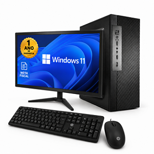 Computador Completo Intel Core i3-2120 16GB RAM SSD 240GB com Monitor, Teclado e Mouse
