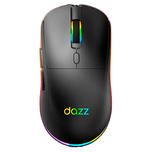 Mouse Gamer Dazz GMO3000 RGB – 12.800 DPI, 7 botões, 1000 Hz, Switch Kailh, USB 2.0, Preto