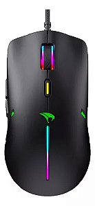 Mouse Gamer Viper Pro Mamba VI412 RGB USB com Fio 6 Botões Até 20000 DPI Preto
