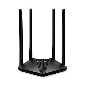 Roteador Mercusys MR30G Wi-Fi 5 AC1200 Dual Band Gigabit 4 Antenas Preto