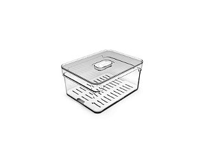 Organizador Clear Fresh 2,2L c/ 01 Bandeja - Cristal (ref.OF400NT)