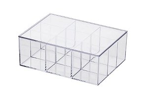 Caixa Organizadora c/Tampa e Divisória Elegance (ref.1079)