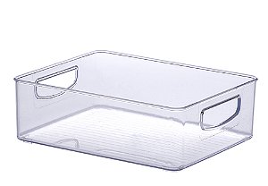 Organizador Modular c/ Alça Diamond Cristal 25 x 20 x 08 (ref.902)