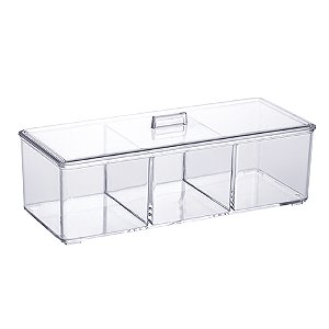 Organizador de Cosméticos c/Divisória 9 x 23 x 8,5 (ref.1198)