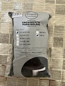 Enchimento para Estruturar Bolsa Preto PP 12 x 20