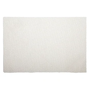 Lugar Americano PVC Retangular 30 x 45 cm Off White (ref.2213)