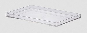 Bandeja 25 x 17 x 2 cm - Cristal (ref.1639)