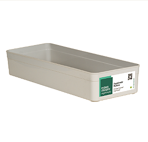 Organizador Modular Plástico Creme 30 x 15 x 5,2 (ref.1904)