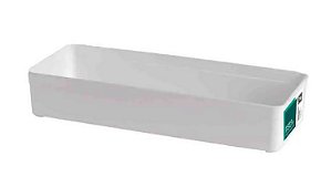 Organizador Modular Plástico Branco 40 x 15 x 7,5 (ref.1838)