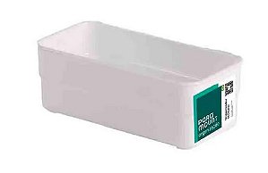 Organizador Modular Plástico Branco 15 x 7,5 x 5,2 (ref.1832)