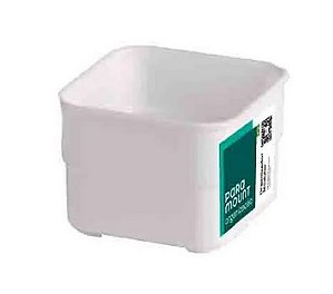 Organizador Modular Plástico Branco 7,5 x 7,5 x 5,2 (ref.1831)