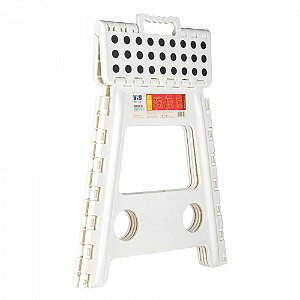 Banco Dobrável 29 x 22 x 39 G - Branco Vig