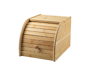 Porta Pão c/ Abertura Frontal Pequeno Bambu Sense
