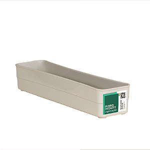 Organizador Modular Plástico Creme 30 x 7,5 x 5,2 (ref.1901)