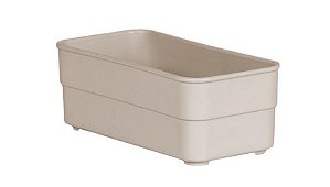 Organizador Modular Plástico Creme 15 x 7,5 x 5,2 (ref.1899)