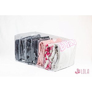 Colmeia Organizadora Clean Lola GG1 (Bermudas, Calça, Moletom) 40 x 26 x 20