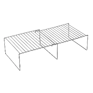 Prateleira Extensivel Cromado Linha Organiza Conj c/2 (ref.1855A)