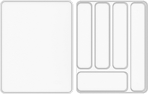 Organizador de Talheres com Tampa Linha Logic (ref.OL605NT)