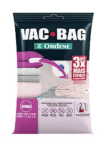 Vac Bag 110 x 100cm Saco Plástico Jumbo Armazenamento (ref.55800)