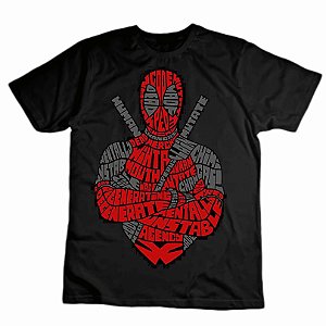 T-shirt Deadpool Unissex