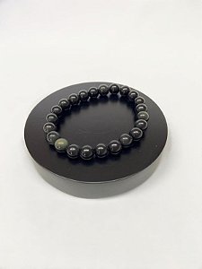PULSEIRA DE OBSIDIANA NEGRA 8 mm