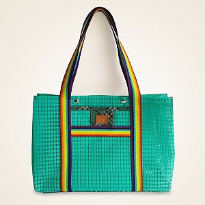 Bolsa de Praia Treliça - Turquesa