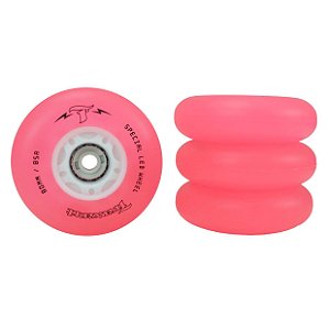 Roda Canariam Road One Rosa 110mm/86a UNIDADE Patins Urbano