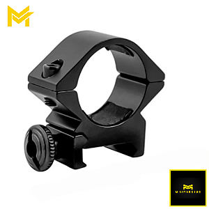 MOUNT  SUPORTE PARA LUNETA LANTERNA AIRSOFT COM TUBO DE 25,4MM E TRILHO DE 20MM A 22MM