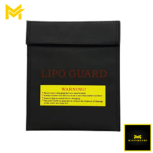 Saco Anti Chama Proteção Para Bateria Lipo Safe Guard Bag