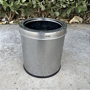 Lixeira Redonda Inox sem Tampa