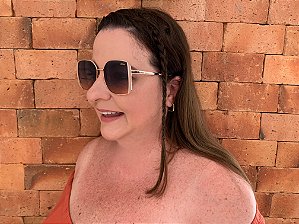 Óculos de Sol Feminino Sabrina Loopp