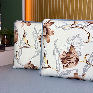 Jogo de Lençol com Elástico em Malha 100% Algodão Onix Cinza Gold Home