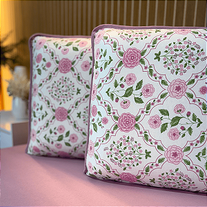 Jogo de Lençol com Elástico em Malha 100% Algodão Lavie Rose Gold Home