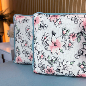 Jogo de Lençol com Elástico em Malha 100% Algodão Poema Verde Gold Home