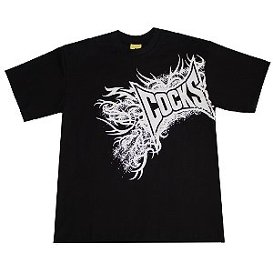 CAMISETA SIDE LOGO PRETA