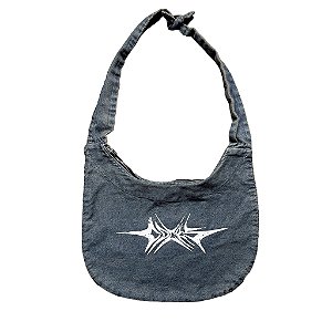 TSUNO BAG JEANS MEIO SUJA