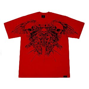 CAMISETA PKS AFLITAS VERMELHA