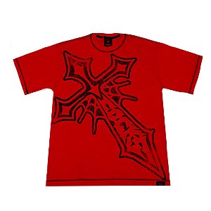 CAMISETA CURSED VERMELHA