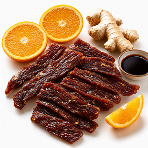 Revills Beef Jerky - Sabor Laranja Teriyaki 250 Gramas