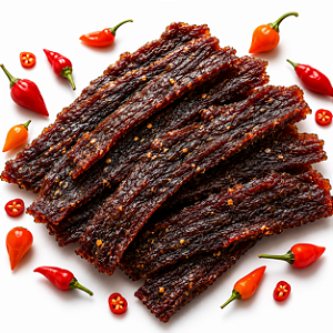 Revills Beef Jerky - Sabor Pimenta Biquinho 250 Gramas
