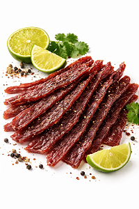 Revills Beef Jerky Sabor Lime Peppered 250 Gramas